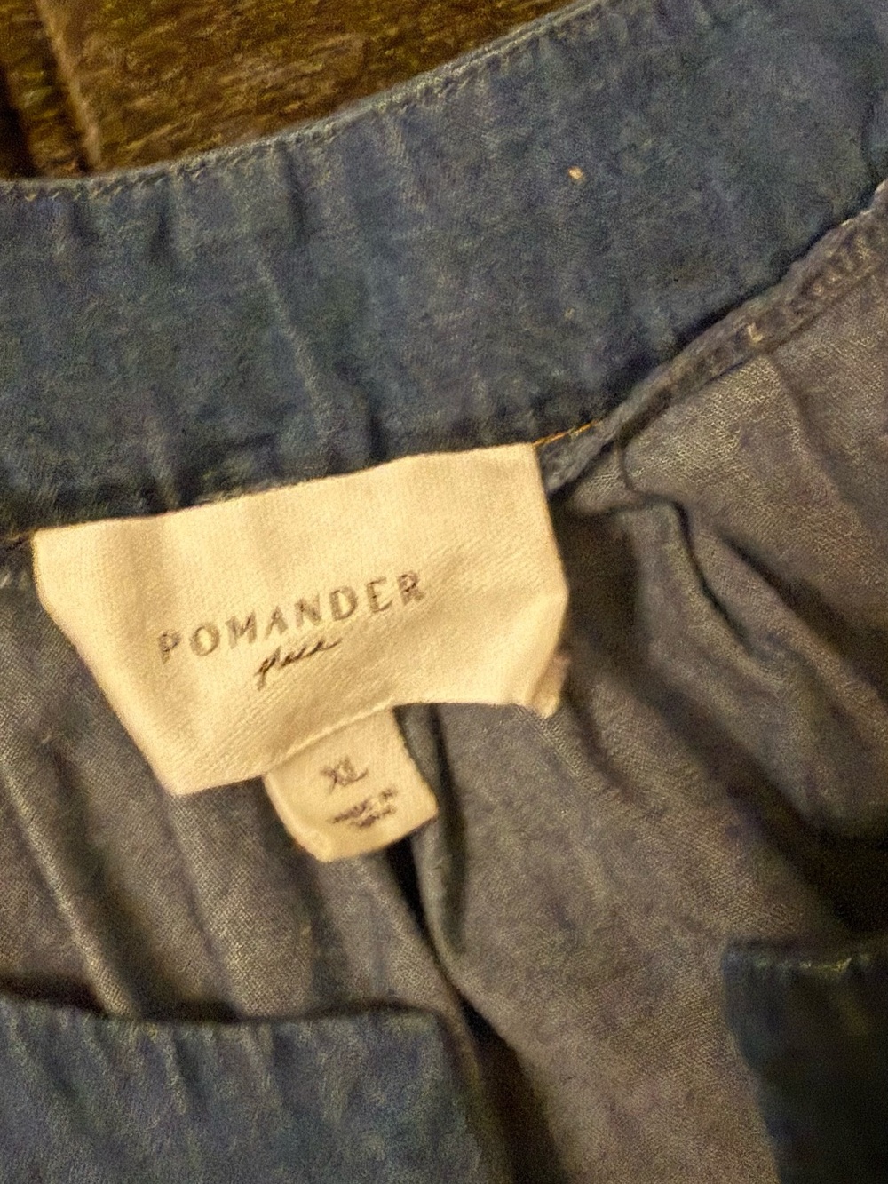 Pomander Place Blue Denim XL Maxi Dress - Picture 8 of 11
